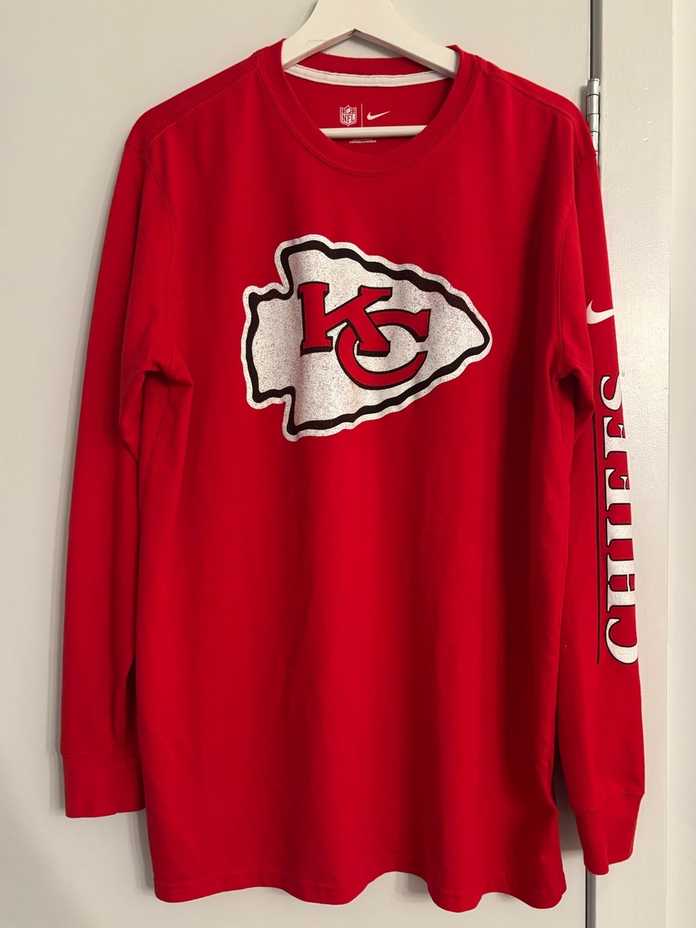 Nike - Vintage - Kansas City Chiefs Long Sleeve Tee - Men’s XL